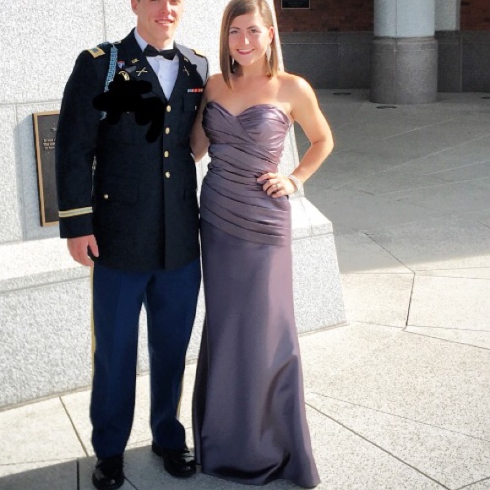 Gray Bill Levkoff Formal Dress